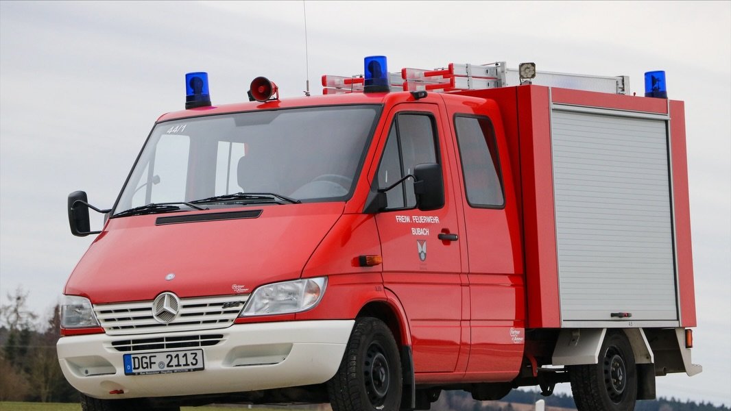 Tragkraftspritzenfahrzeug der Feuerwehr Bubach